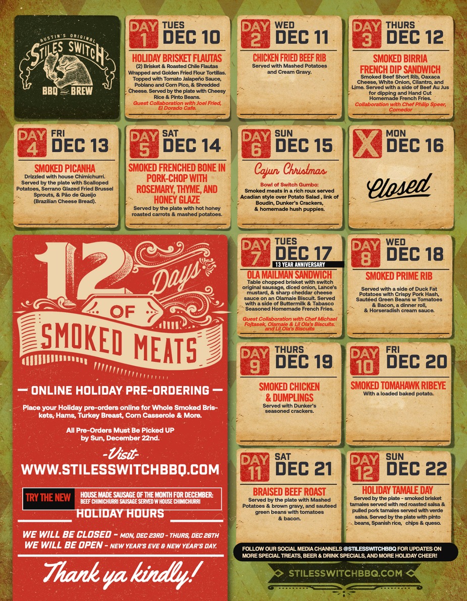 The 12 Days of Smoked Meat event photo