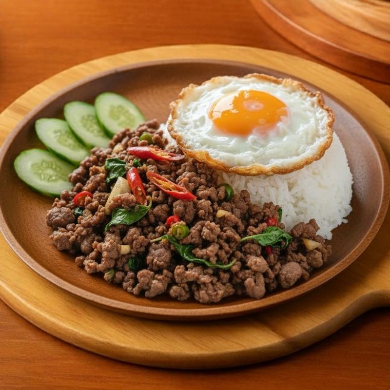 Kraprao Beef   **Spicy** photo