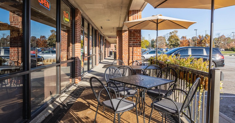 Exterior seating area