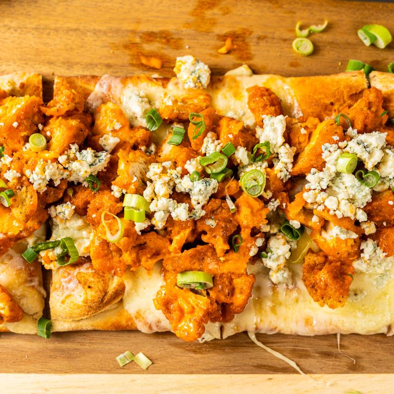 menu item 3 of 12, Buffalo Chicken Flatbread