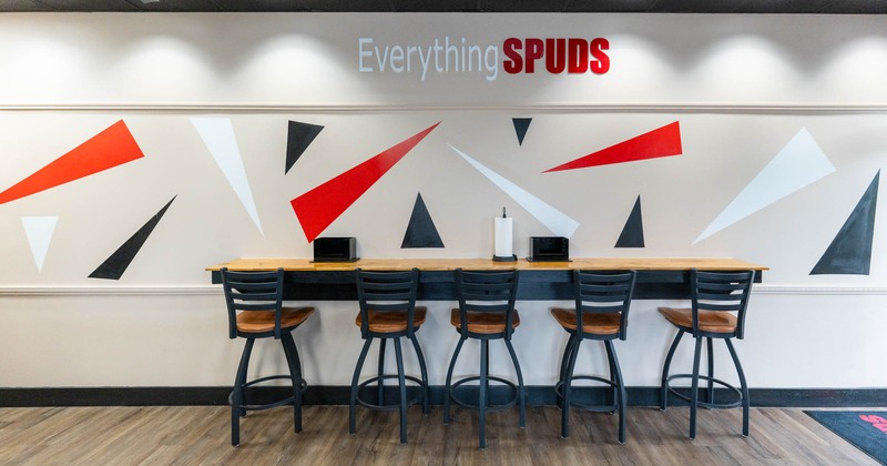 Interior seating area