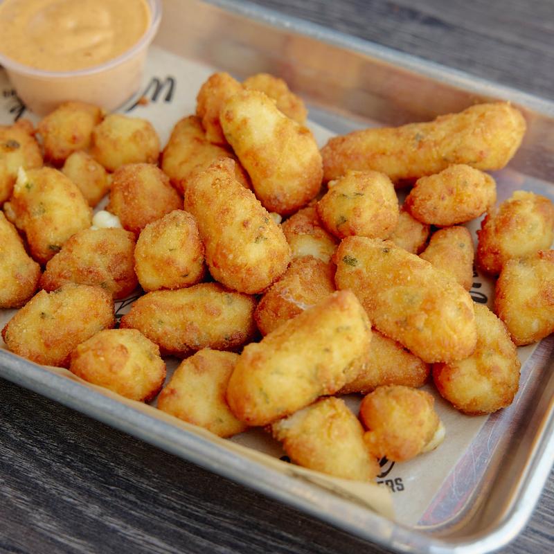 menu item 3 of 38, Garlic Cheese Curds