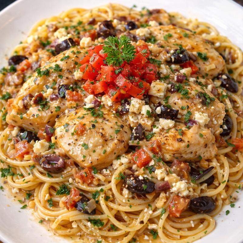 menu item 10 of 19, Mediterranean Chicken Pasta