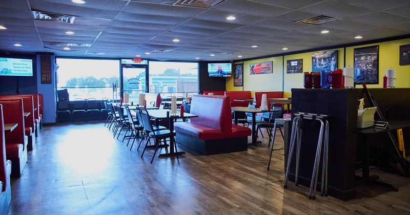 Interior, main seating area