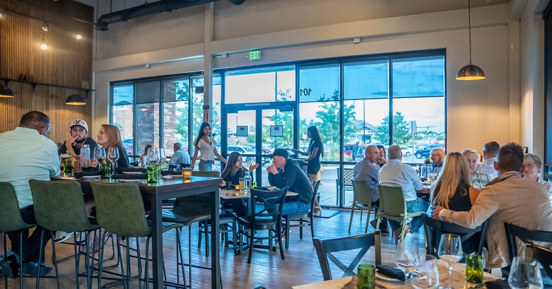 The restaurant's interior