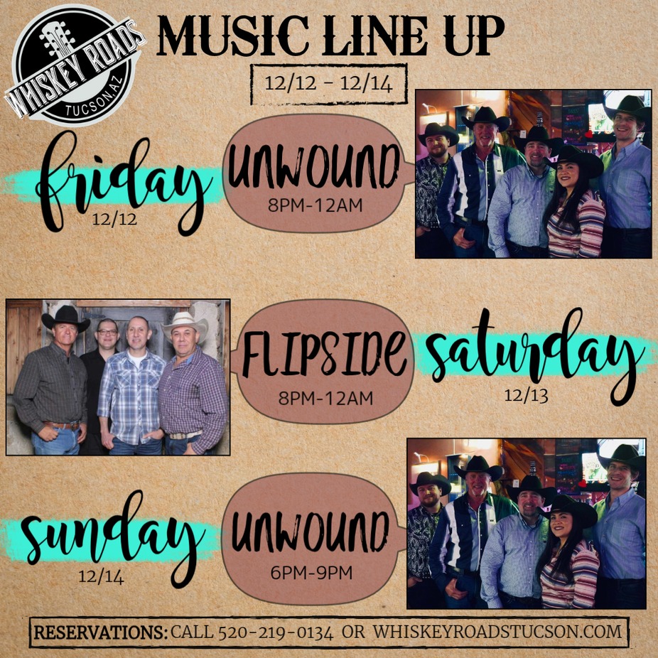 Next week music line up event photo