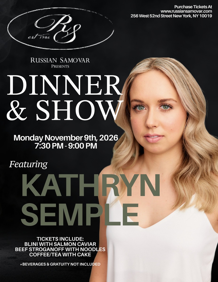 RUSSIAN SAMOVAR PRESENTS KATHRYN SEMPLE event photo