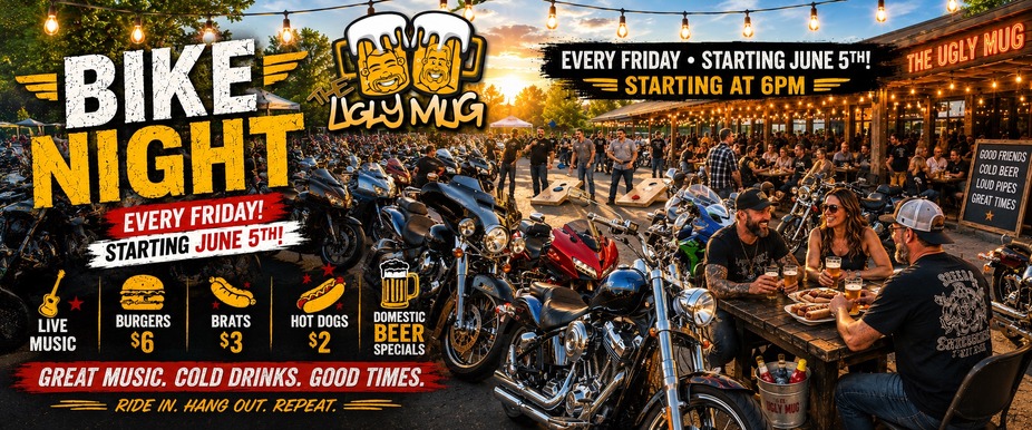 UGLY MUG BIKE NIGHT event photo
