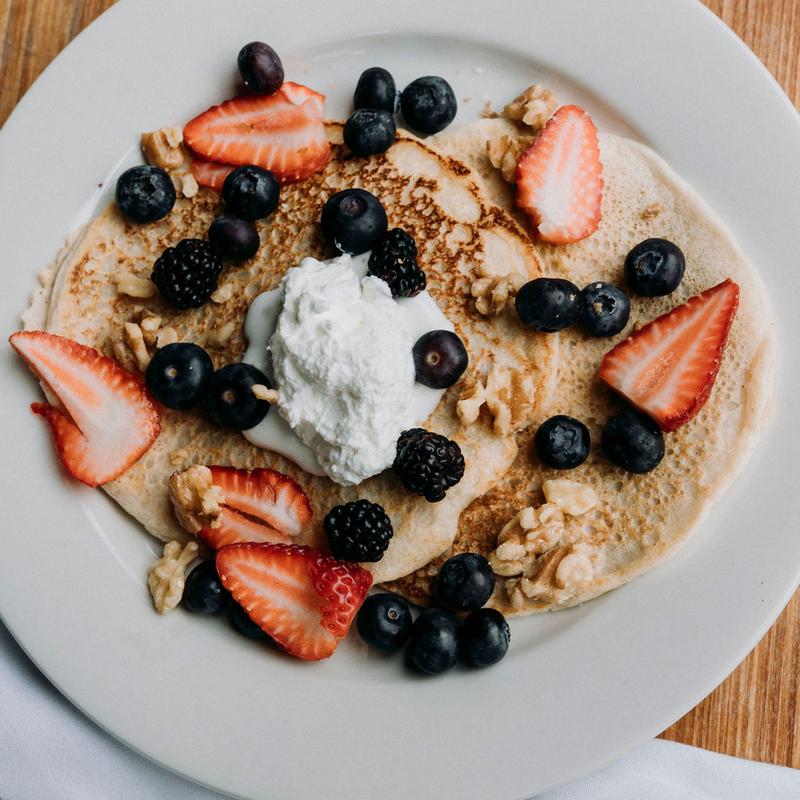 menu item 17 of 17, Pancakes or Waffles