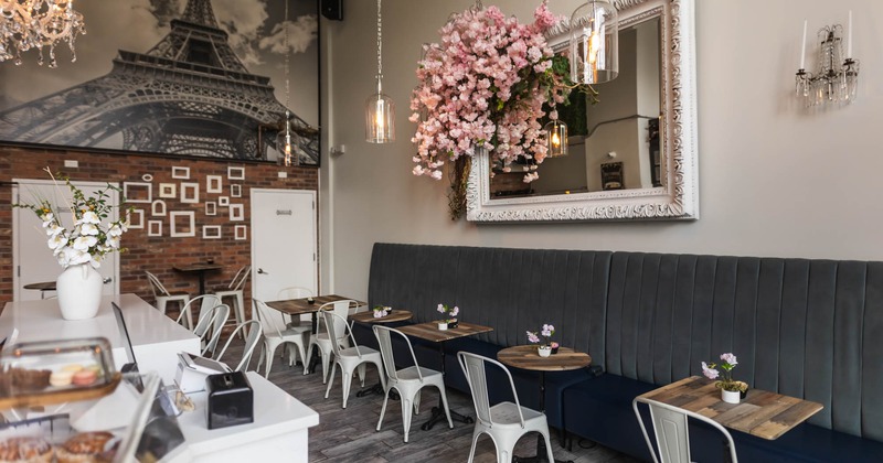 Interior, seating area