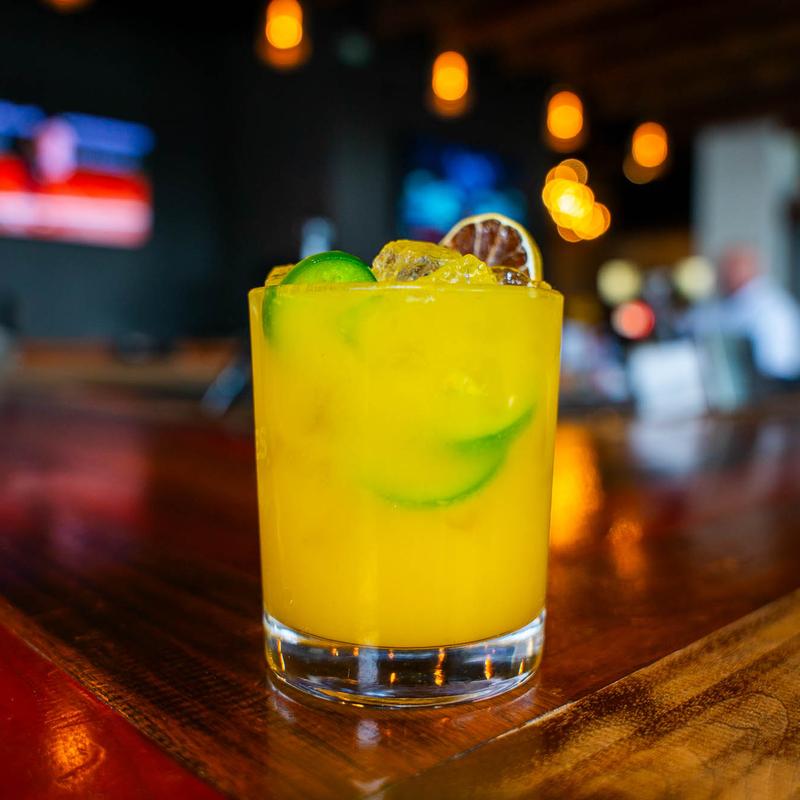 spicy mango margarita photo