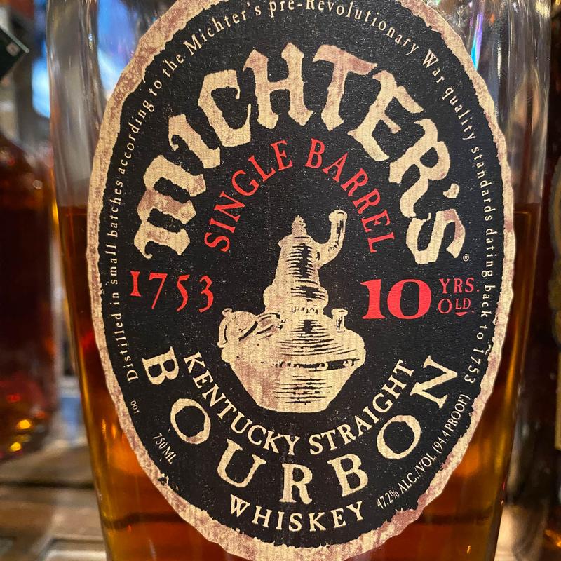 MICHTER’S 10yr single barrel bourbon photo