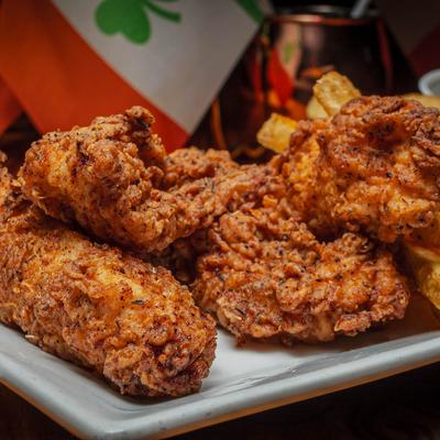 Fried chicken tenders.