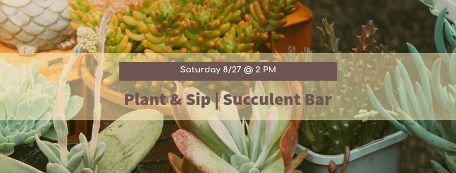 Event - Paint and Sip Succulent Bar event photo