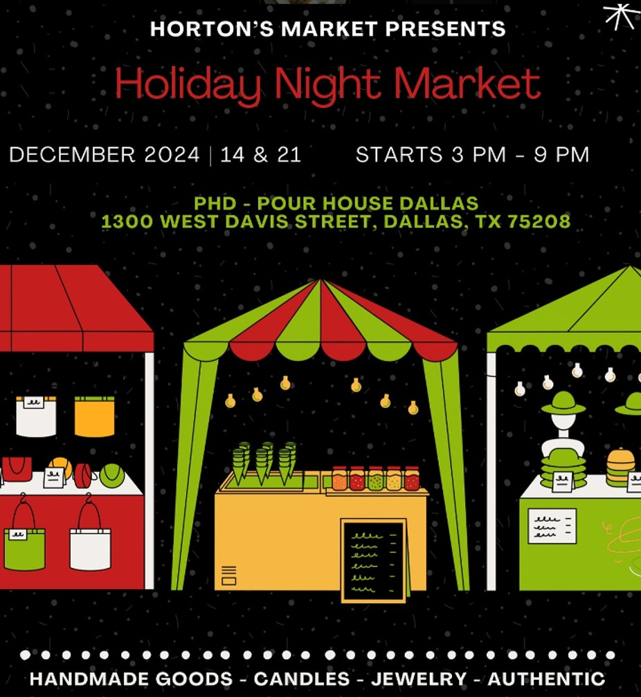 Holiday Night Market event photo