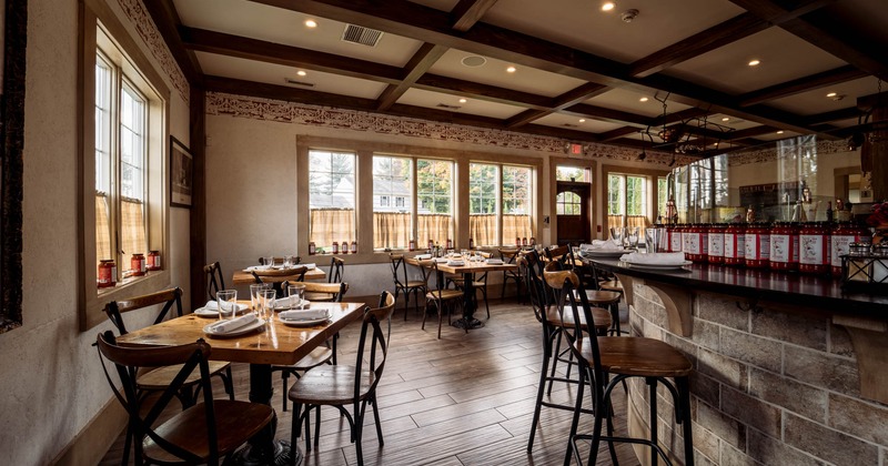 Interior, dining area