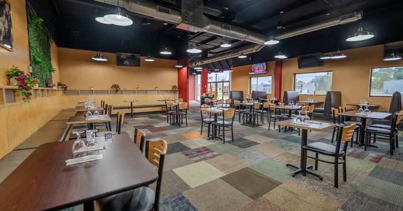 Interior dining area
