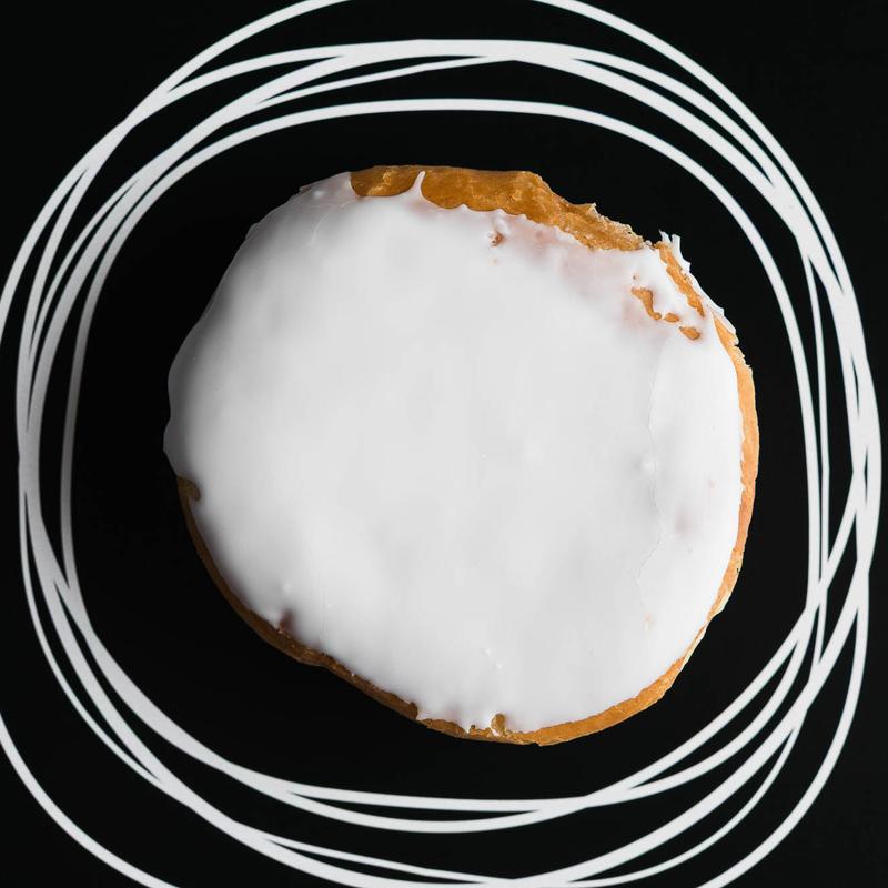 Raspberry Filled Iced photo