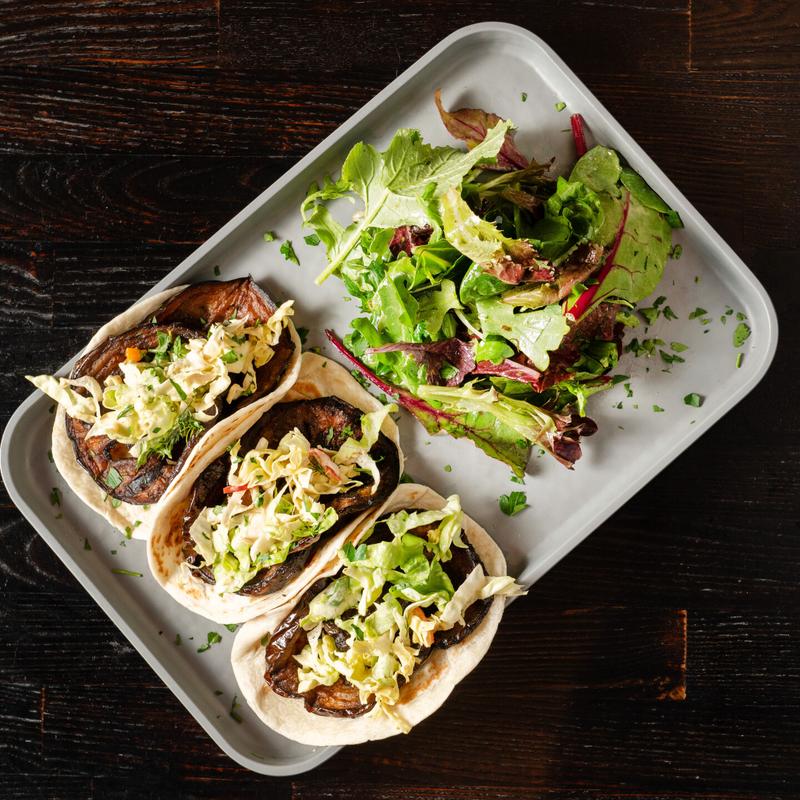 menu item 10 of 39, Eggplant Tacos