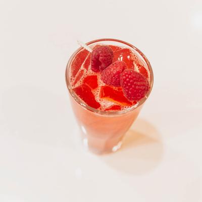 Pomegranate Whiskey Sour cocktail