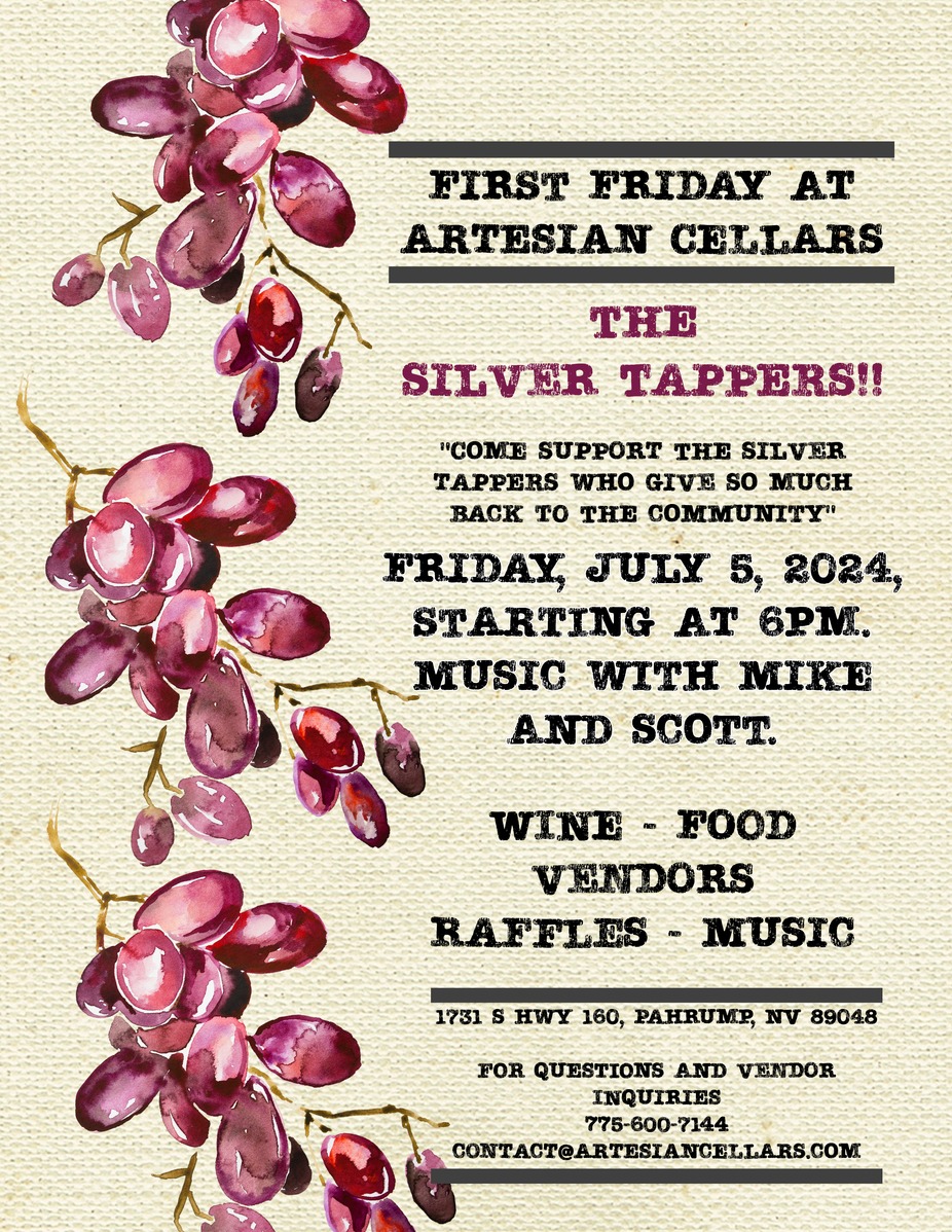 First Friday with the Silver Tappers! event photo