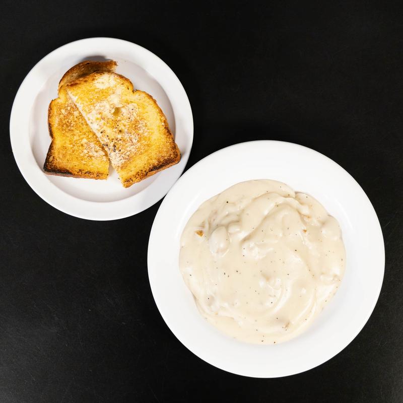 menu item 1 of 8, Biscuits & Sausage Gravy