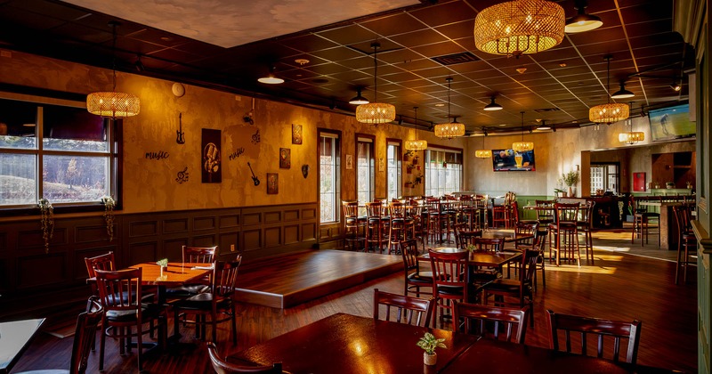 Restaurant dining area