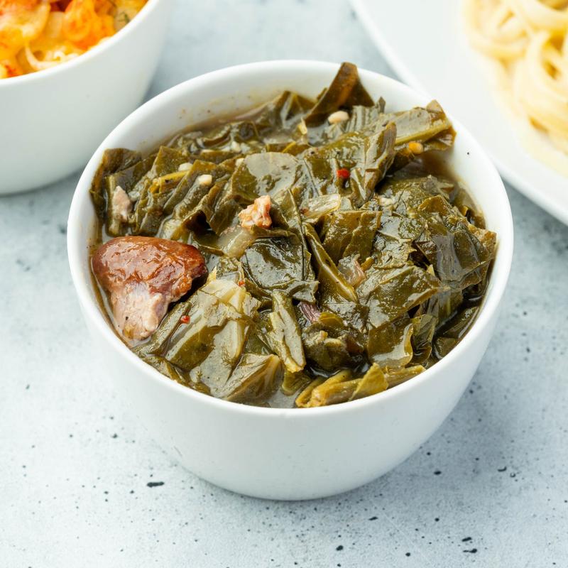 menu item 19 of 28, Collard Greens