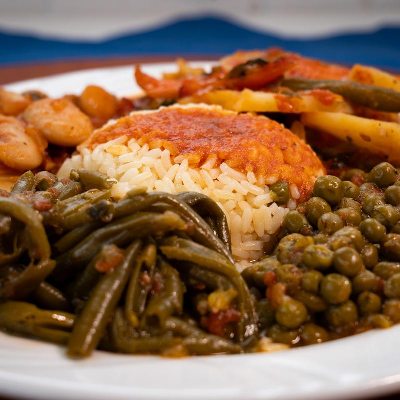 Vegetarian Plate photo