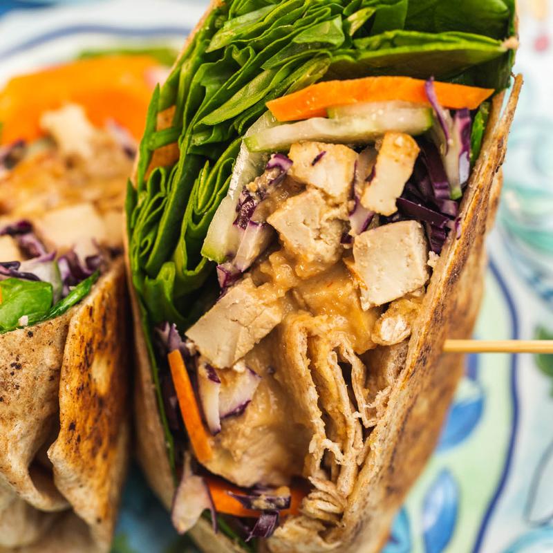Seared Tofu Wrap photo
