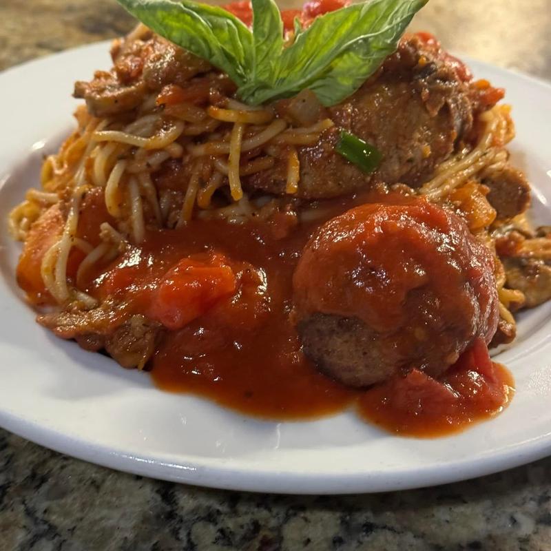 Spaghetti With the Works photo