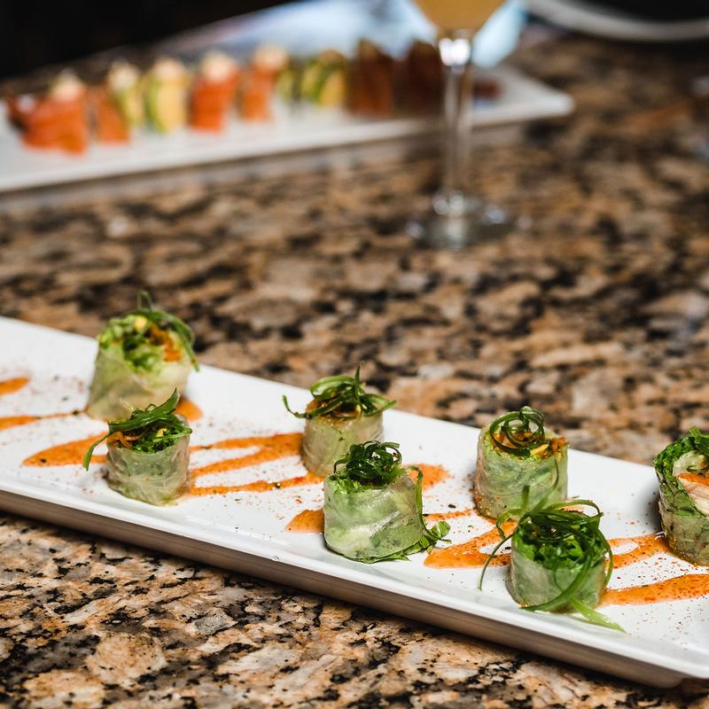 Salmon Spring Roll photo