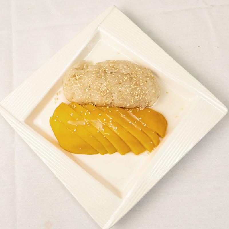 Mango with Sweet Sticky Rice (V) (GF) photo