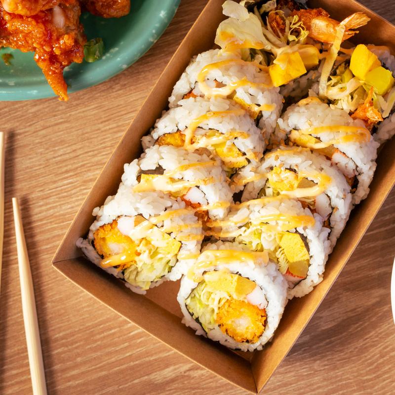 menu item 8 of 8, Kimbab