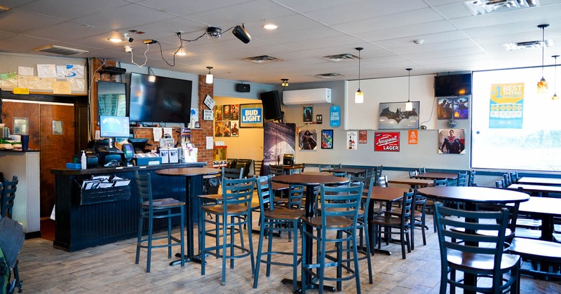 Interior, seating area