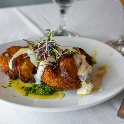 Fried green tomatoes.