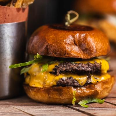 Royale with Cheese, close up.