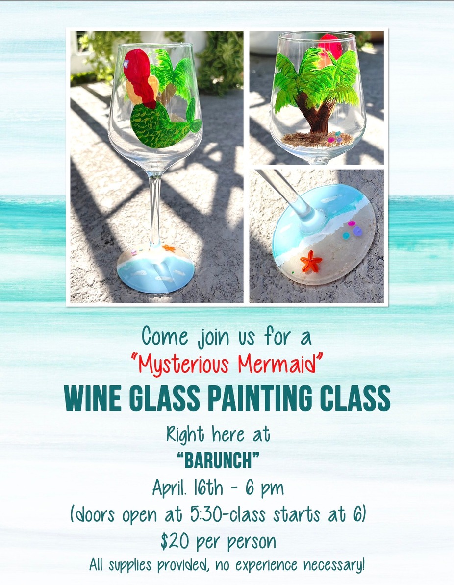 Mysterious Mermaid Paint n Sip event photo