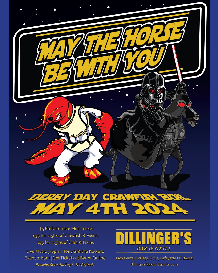 May the Horse be with You Derby Day Crawfish Boil !!! event photo