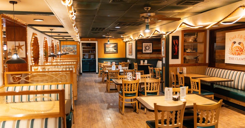 Interior, dining area