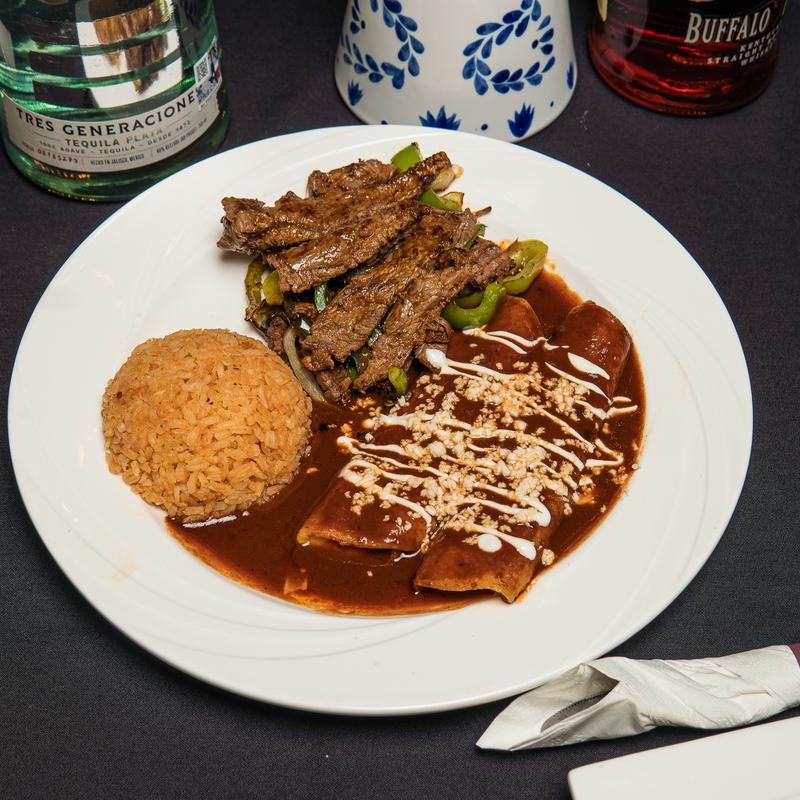 menu item 3 of 9, Enchiladas Tampiquenas