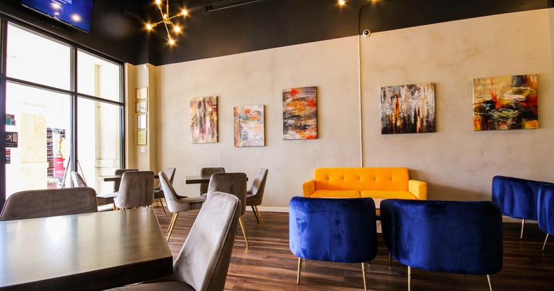 Interior, main seating area