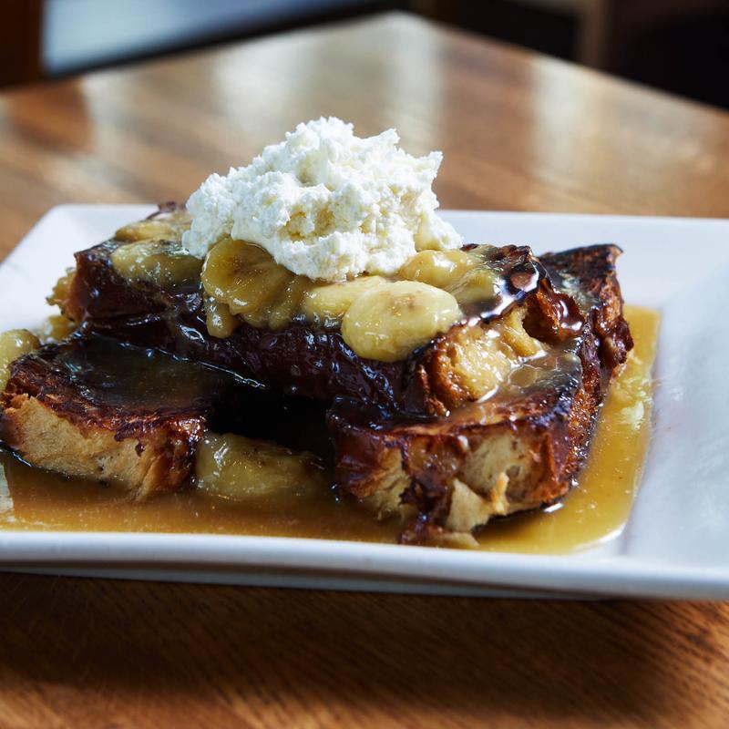 Bananas Foster French Toast (V) photo