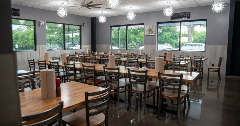 Interior, main dining area
