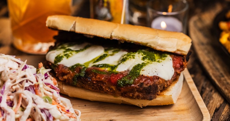 Margherita Hero sandwich