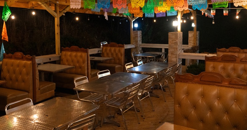 Outdoor patio dining