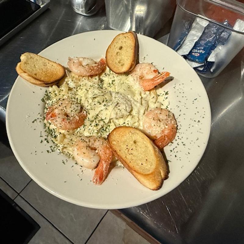Shrimp Alfredo Entrée photo