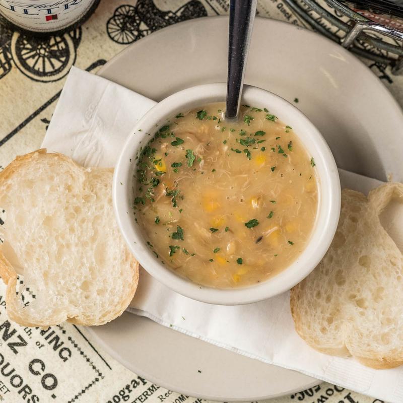 Crab + Corn Bisque photo