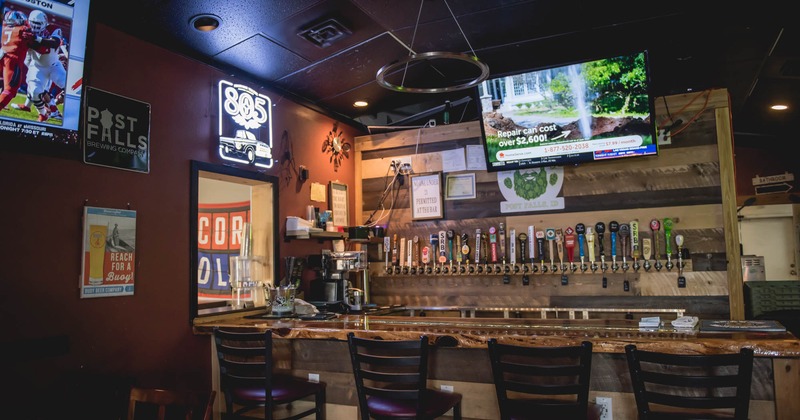 Interior, bar area