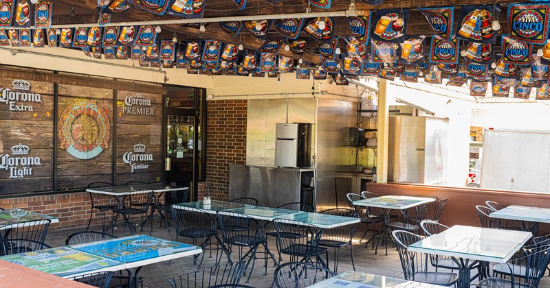 Interior, dining area